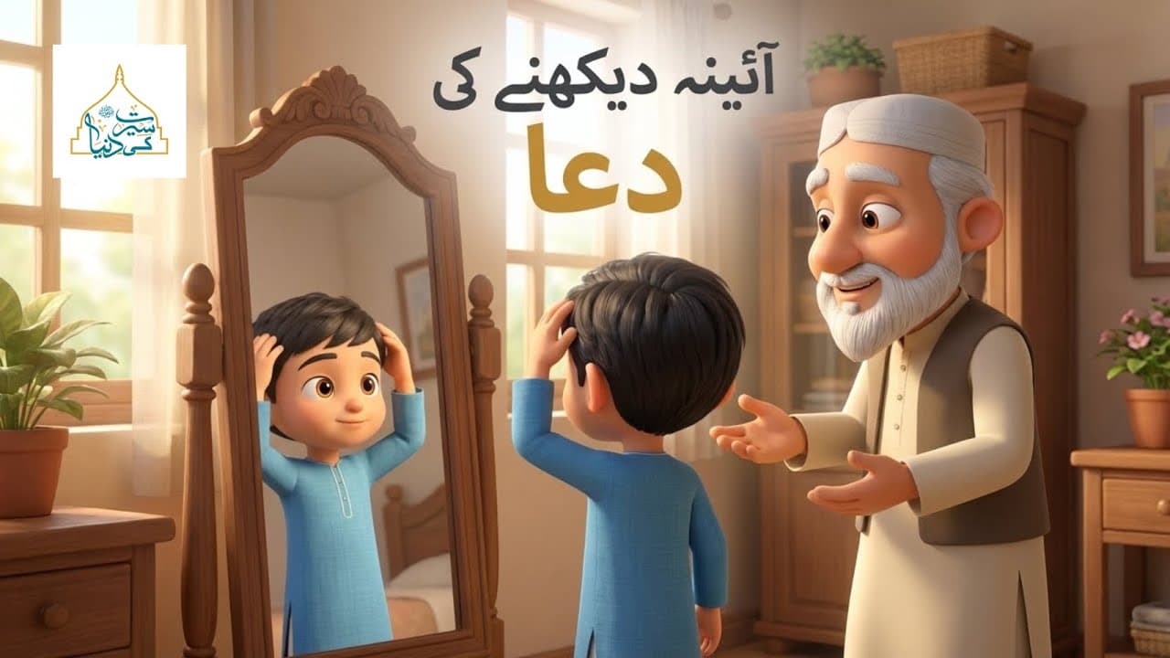 Aina Dekhne Ki Dua | Short Lesson for Kids