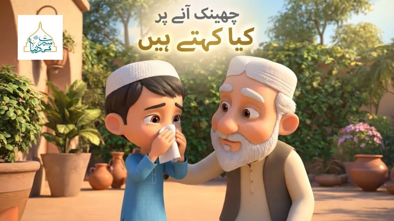 Chheenk Aane Par Kya Kehte Hain | Islamic Etiquette for Kids