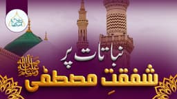 نباتات پر شفقت مصطفٰی ﷺ