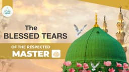 The blessed tears of the Respected Master ﷺ